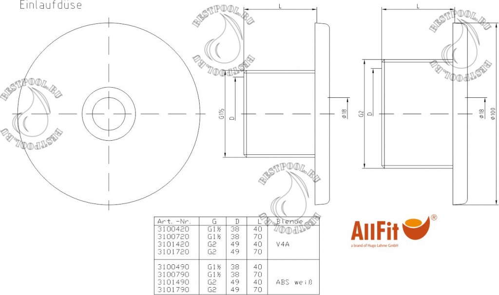 Форсунка подающая стеновая 3101720 tec.jpg