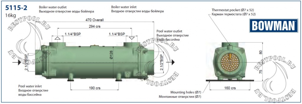 Теплообменник BOWMAN 5115-2-160 tec.jpg